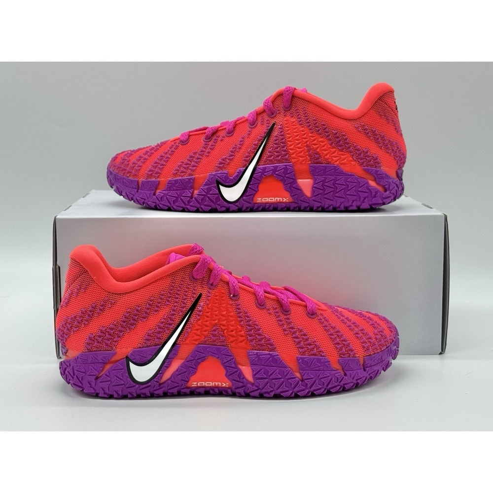 Nike Ja 3 Purple Orange Nike By‎ You Size 5 Men's / 6.5 Womens HF2822 999